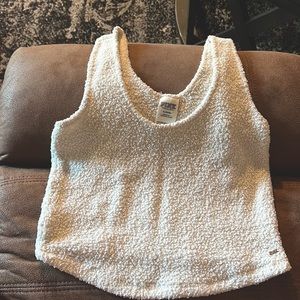 Fuzzy Crop Top